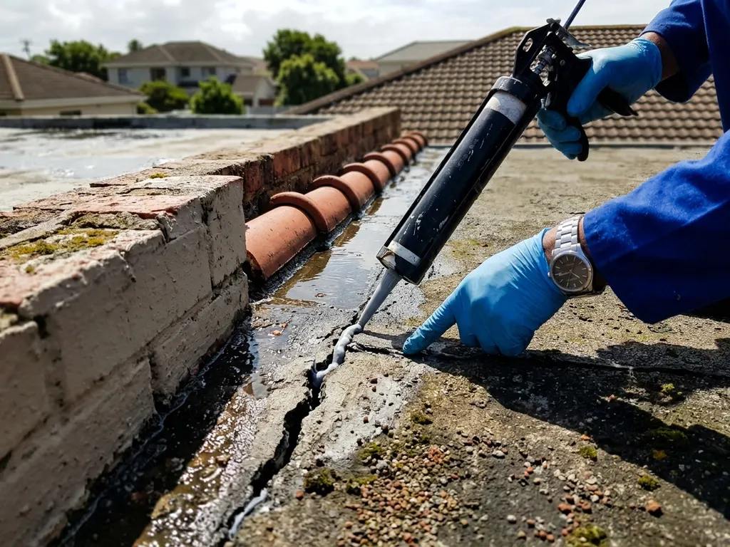 Same-day roof leak repair on a tiled Durbanville home before Cape winter rains